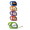 Carabiner Clip Tape Measure w/ Dome Imprint